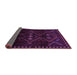 Sideview of Persian Purple Traditional Rug, tr704pur