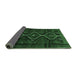 Sideview of Persian Emerald Green Traditional Rug, tr705emgrn