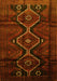 Persian Yellow Traditional Rug, tr705yw