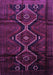 Machine Washable Persian Purple Traditional Area Rugs, wshtr705pur