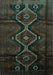 Persian Turquoise Traditional Rug, tr705turq