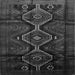 Serging Thickness of Persian Gray Traditional Rug, tr705gry