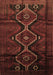 Machine Washable Persian Brown Traditional Rug, wshtr705brn