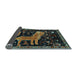 Sideview of Animal Light Blue Traditional Rug, tr706lblu