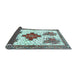 Sideview of Persian Light Blue Traditional Rug, tr708lblu