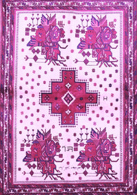 Persian Purple Traditional Rug, tr708pur