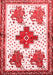 Persian Red Traditional Area Rugs