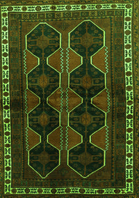 Persian Green Traditional Rug, tr709grn