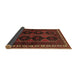 Sideview of Persian Brown Traditional Rug, tr709brn