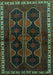 Persian Turquoise Traditional Rug, tr709turq