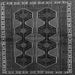 Serging Thickness of Persian Gray Traditional Rug, tr709gry