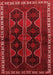 Persian Red Traditional Area Rugs