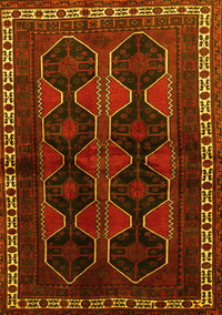 Persian Yellow Traditional Rug, tr709yw