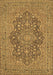 Machine Washable Persian Brown Traditional Rug, wshtr70brn