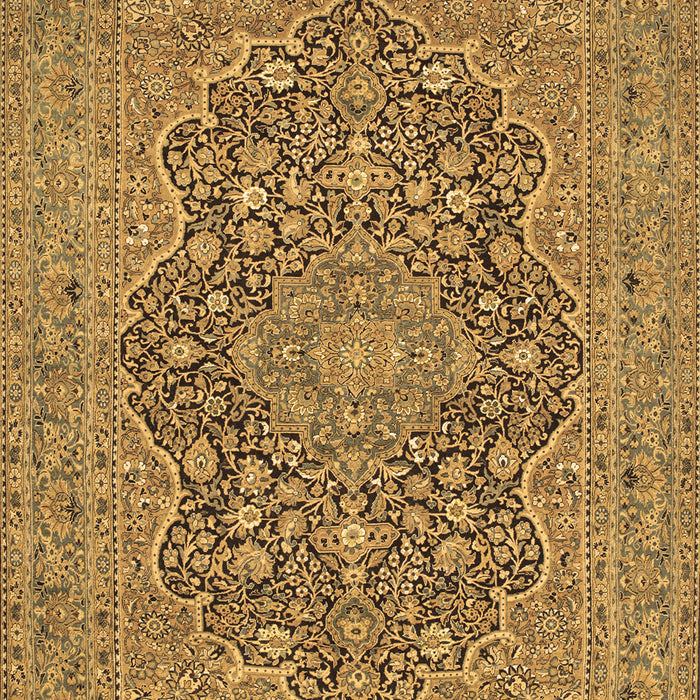 Machine Washable Persian Brown Traditional Rug, wshtr70brn