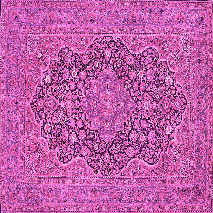 Square Persian Pink Traditional Rug, tr70pnk
