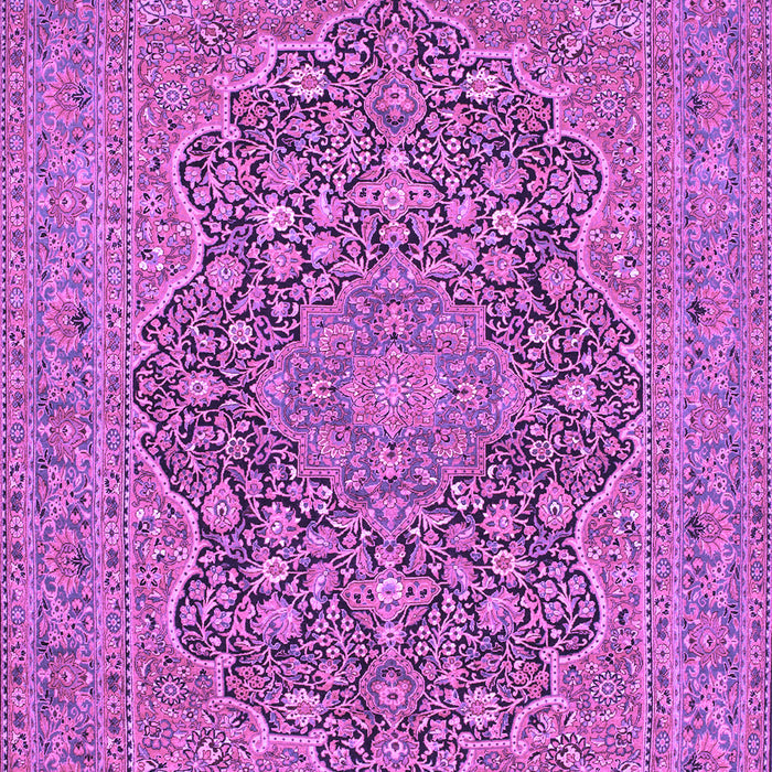 Machine Washable Persian Purple Traditional Area Rugs, wshtr70pur