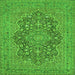 Serging Thickness of Persian Green Traditional Rug, tr70grn