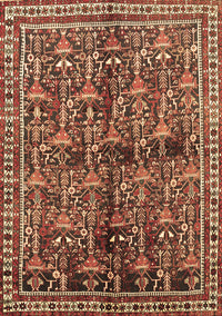 Persian Brown Traditional Rug, tr711brn