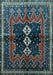 Persian Light Blue Traditional Rug, tr712lblu