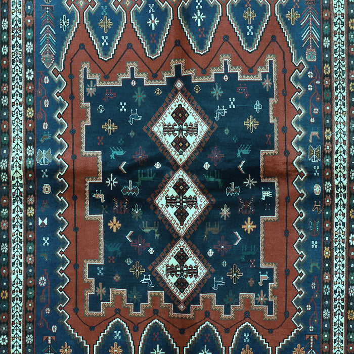 Persian Light Blue Traditional Rug, tr712lblu