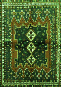 Persian Green Traditional Rug, tr712grn