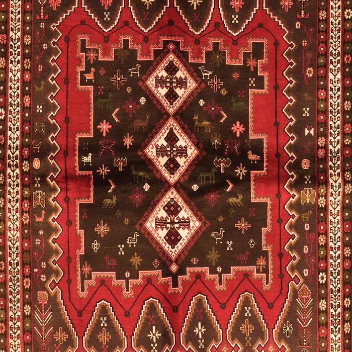 Persian Orange Traditional Rug, tr712org