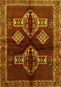 Persian Yellow Traditional Rug, tr713yw