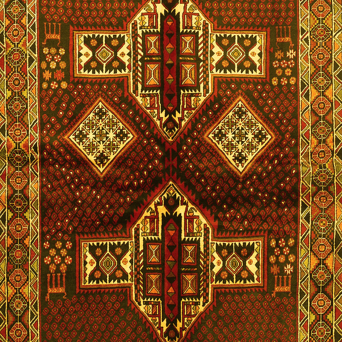 Persian Yellow Traditional Rug, tr713yw