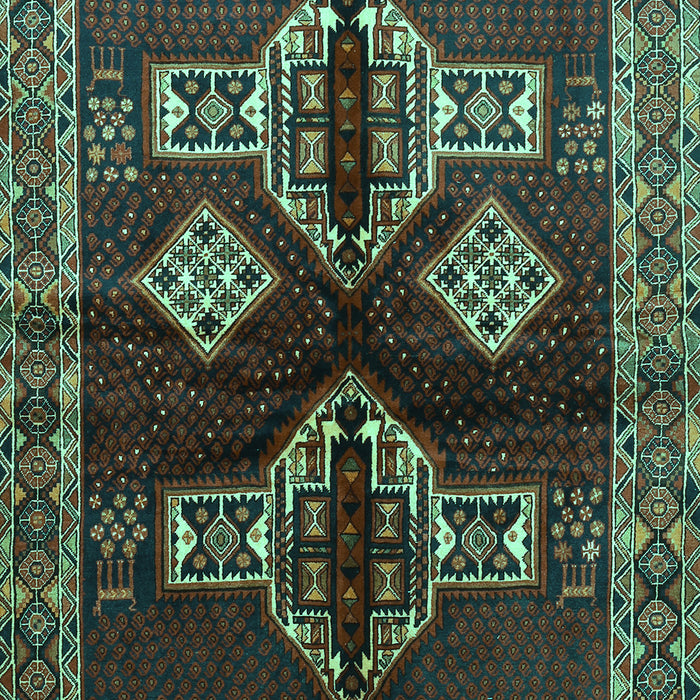 Persian Turquoise Traditional Rug, tr713turq