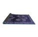 Sideview of Persian Blue Traditional Rug, tr713blu