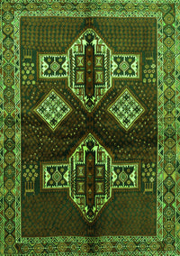 Persian Green Traditional Rug, tr713grn