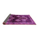 Sideview of Persian Purple Traditional Rug, tr713pur