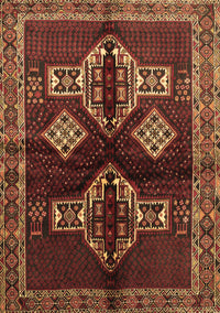 Persian Brown Traditional Rug, tr713brn