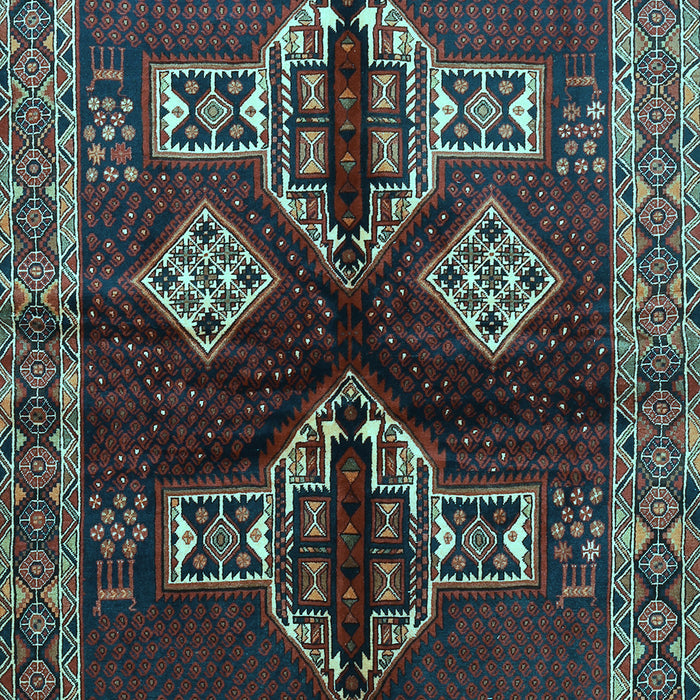 Persian Light Blue Traditional Rug, tr713lblu