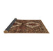 Sideview of Persian Brown Traditional Rug, tr714brn