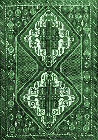 Persian Emerald Green Traditional Rug, tr714emgrn