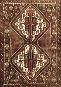 Persian Brown Traditional Rug, tr714brn