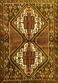 Persian Yellow Traditional Rug, tr714yw