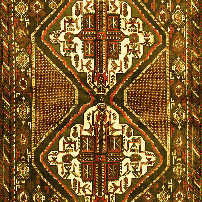 Persian Yellow Traditional Rug, tr714yw