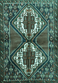 Persian Turquoise Traditional Rug, tr714turq