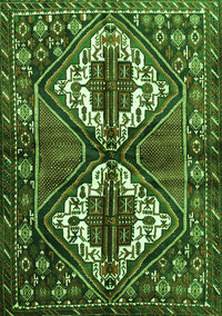 Persian Green Traditional Rug, tr714grn