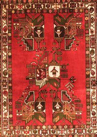 Persian Orange Traditional Rug, tr715org