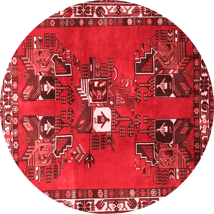 Machine Washable Persian Red Traditional Rug, wshtr715red