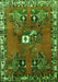 Persian Green Traditional Rug, tr715grn
