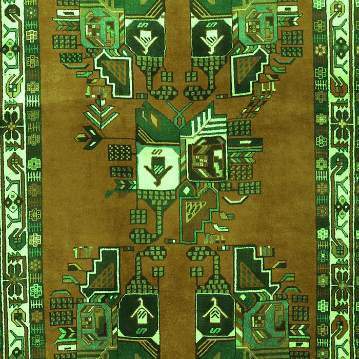 Persian Green Traditional Rug, tr715grn
