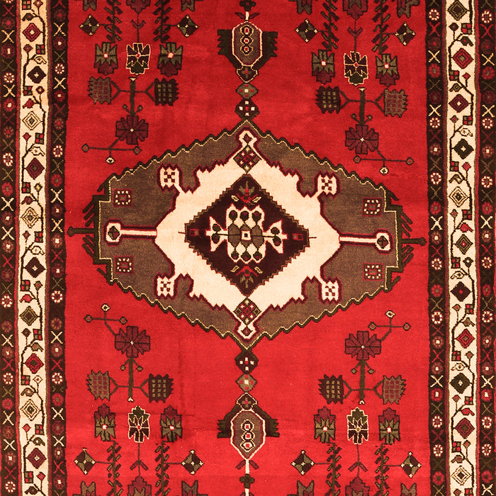 Persian Orange Traditional Rug, tr716org
