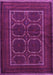 Machine Washable Persian Pink Traditional Rug, wshtr717pnk