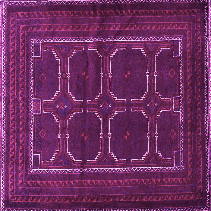 Square Persian Pink Traditional Rug, tr717pnk