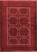 Persian Red Traditional Area Rugs